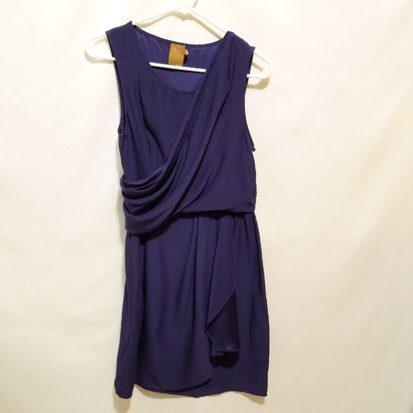 0507 Ali ro purple casual dress sz 2 - Picture 2 of 5